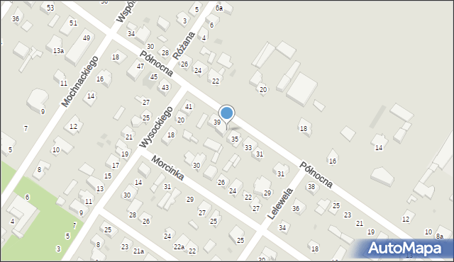 Kutno, Północna, 37, mapa Kutno