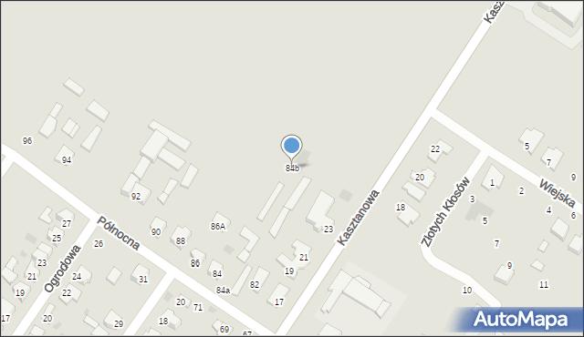 Kutno, Północna, 84b, mapa Kutno
