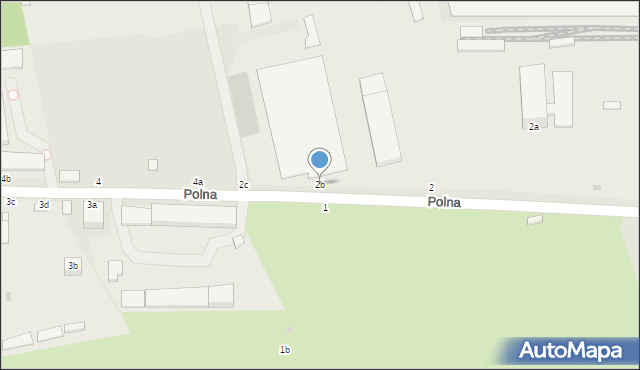 Łańcut, Polna, 2b, mapa Łańcut