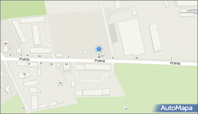 Łańcut, Polna, 4a, mapa Łańcut