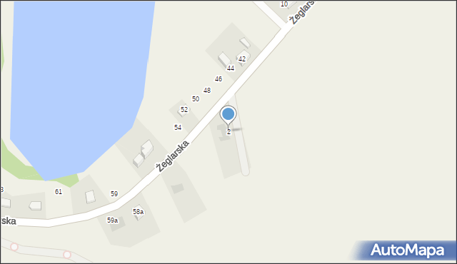 Laskowo, Pod Gruszą, 2, mapa Laskowo