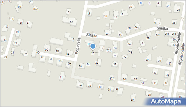 Lębork, Pomorska, 20, mapa Lębork