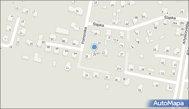 Lębork, Pomorska, 24, mapa Lębork