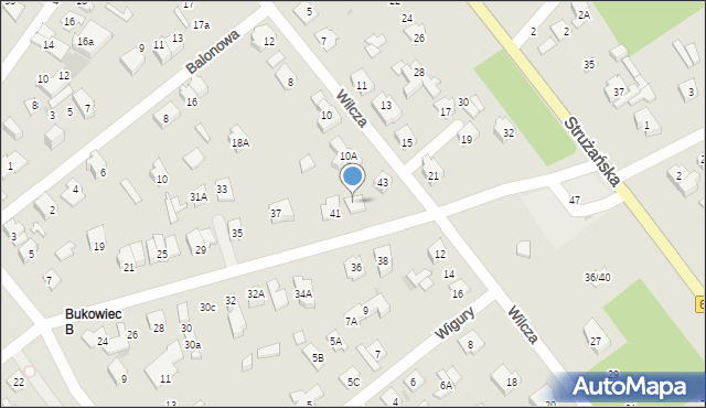 Legionowo, Polna, 41A, mapa Legionowo