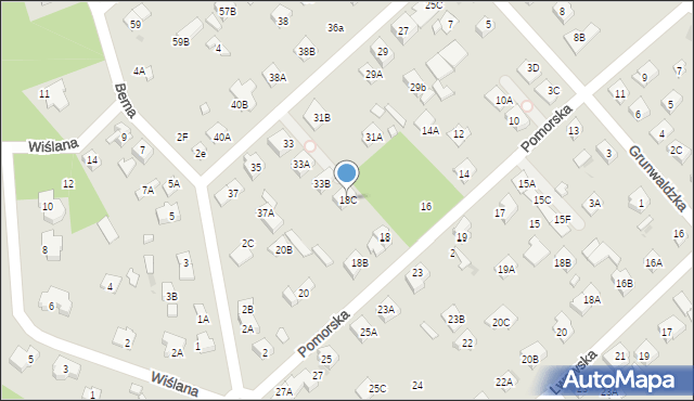 Legionowo, Pomorska, 18C, mapa Legionowo