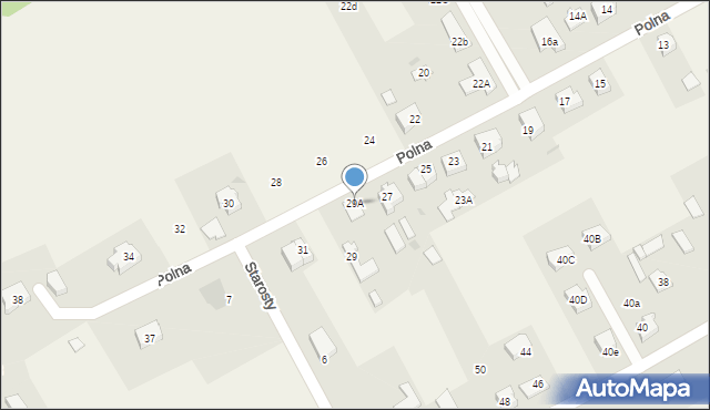 Łęgowo, Polna, 29A, mapa Łęgowo