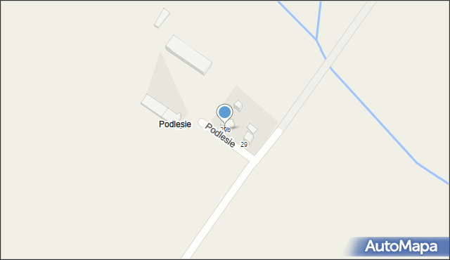 Lenarcice, Podlesie, 29b, mapa Lenarcice