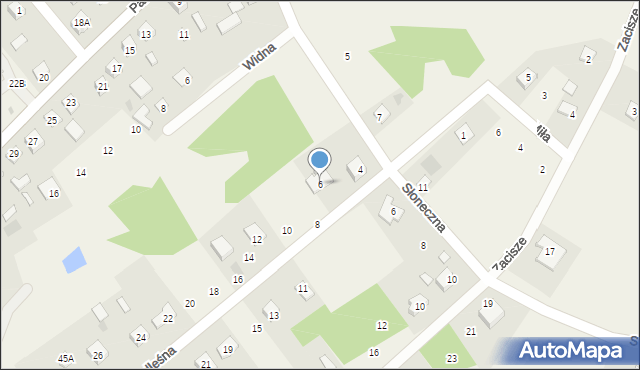 Leoncin, Podleśna, 6, mapa Leoncin