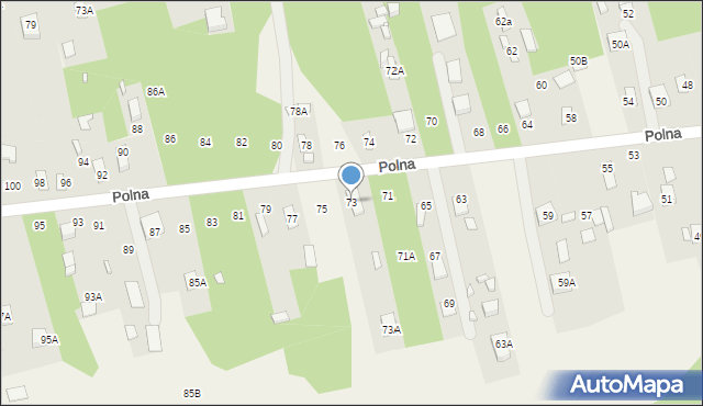 Letnisko Nowy Jadów, Polna, 73, mapa Letnisko Nowy Jadów