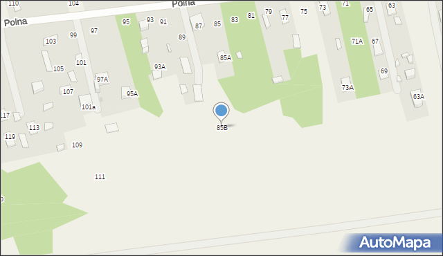 Letnisko Nowy Jadów, Polna, 85B, mapa Letnisko Nowy Jadów