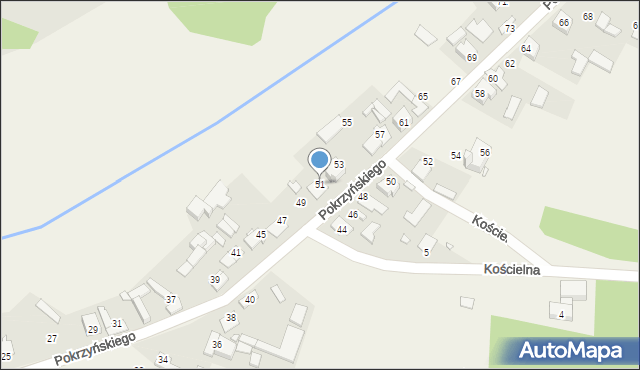 Libidza, Pokrzyńskiego Antoniego, 51, mapa Libidza