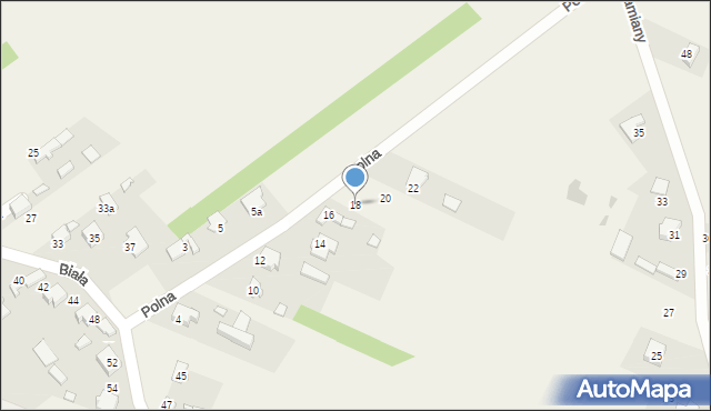 Libidza, Polna, 18, mapa Libidza
