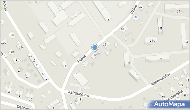 Lidzbark Warmiński, Polna, 10, mapa Lidzbark Warmiński