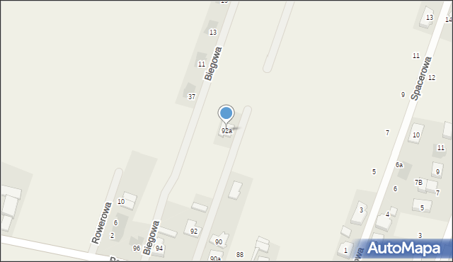 Lipno, Powstańców Wielkopolskich, 92a, mapa Lipno
