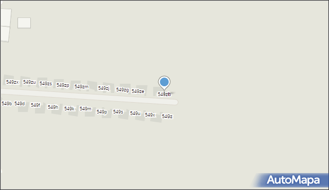 Łódź, Pomorska, 549zb, mapa Łodzi