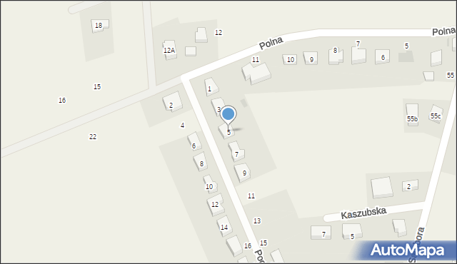 Lubiszewo Tczewskie, Pogodna, 5, mapa Lubiszewo Tczewskie