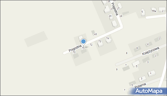 Lubiszewo Tczewskie, Pogodna, 71, mapa Lubiszewo Tczewskie