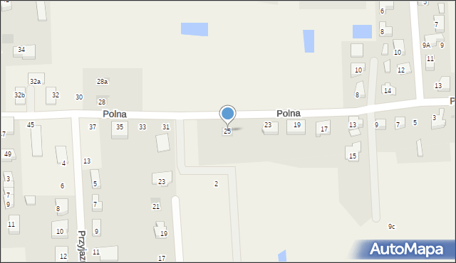 Lublewo Gdańskie, Polna, 25, mapa Lublewo Gdańskie