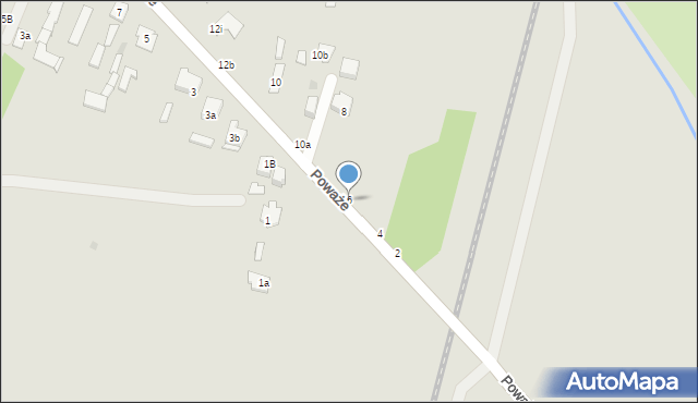 Łuków, Poważe, 6, mapa Łuków