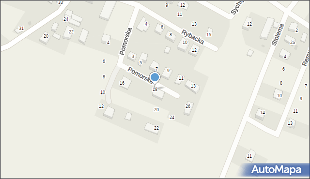 Luzino, Pomorska, 18, mapa Luzino