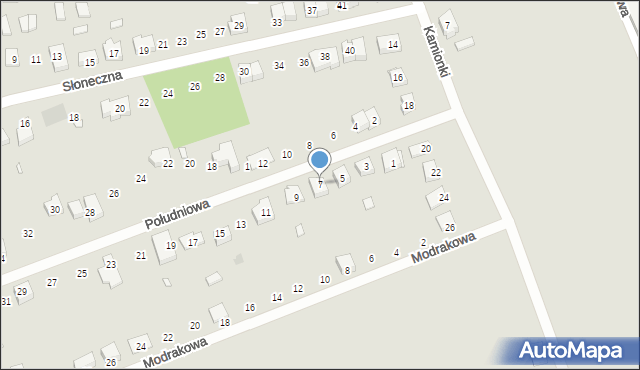 Lwówek, Południowa, 7, mapa Lwówek