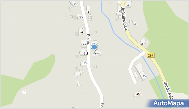 Lwówek Śląski, Polna, 12, mapa Lwówek Śląski