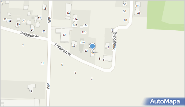 Macierzysz, Podgrodzie, 10, mapa Macierzysz