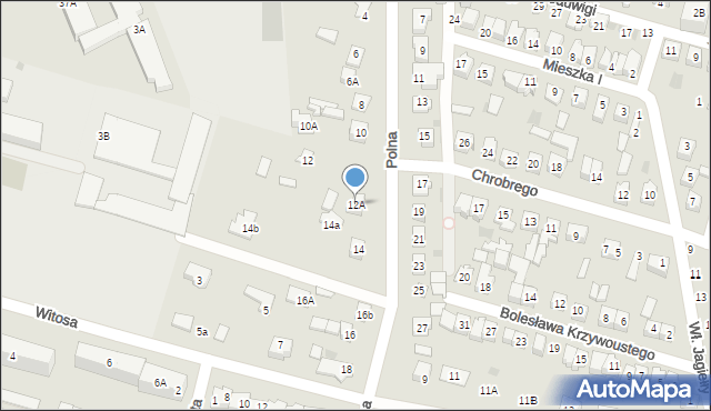 Maków Mazowiecki, Polna, 12A, mapa Maków Mazowiecki