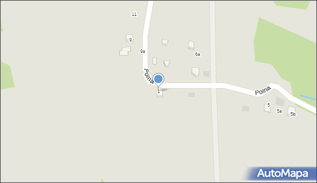 Maków Podhalański, Polna, 1, mapa Maków Podhalański