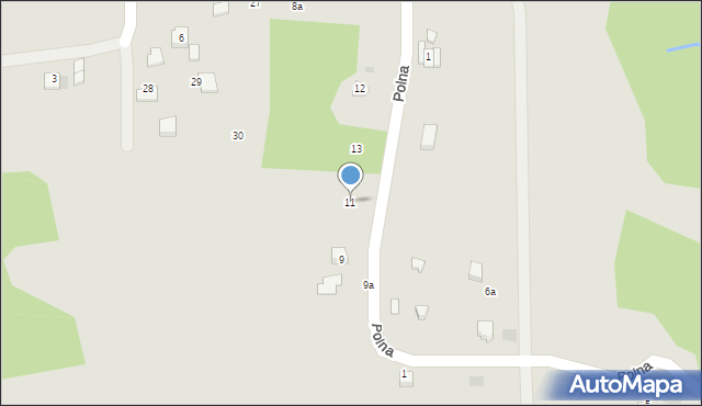 Maków Podhalański, Polna, 11, mapa Maków Podhalański