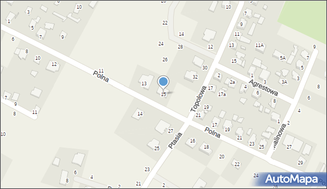 Maksymilianowo, Polna, 15, mapa Maksymilianowo