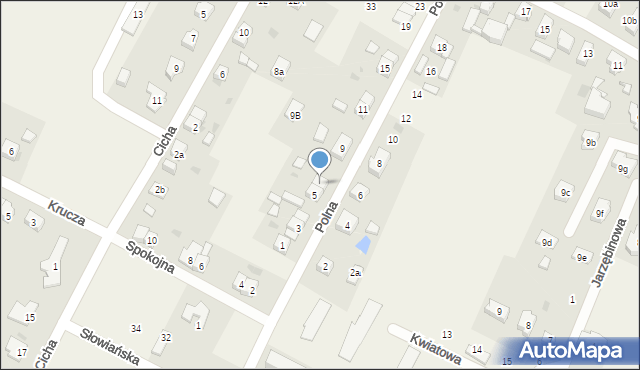 Marcinkowice, Polna, 7, mapa Marcinkowice