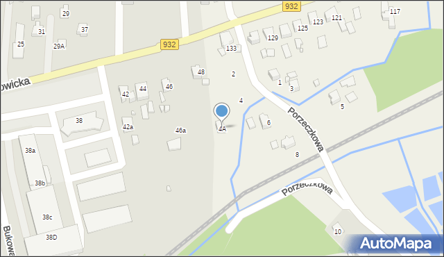 Marklowice, Porzeczkowa, 4A, mapa Marklowice