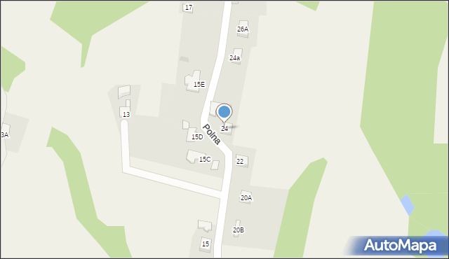 Marklowice Górne, Polna, 24, mapa Marklowice Górne