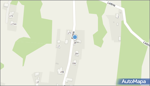 Marklowice Górne, Polna, 26, mapa Marklowice Górne