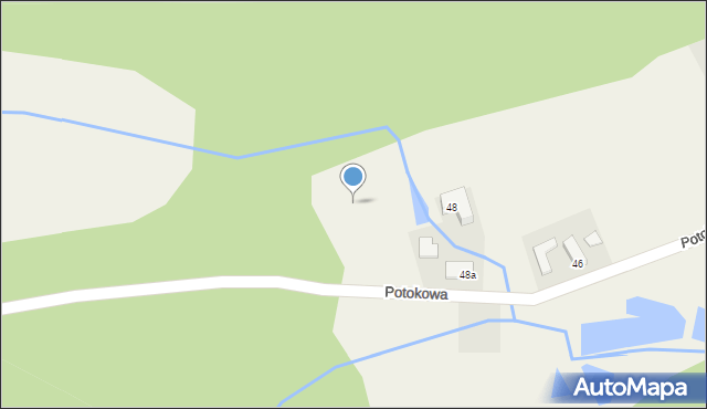 Marszewska Kolonia, Potokowa, 50, mapa Marszewska Kolonia
