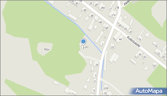 Miasteczko Krajeńskie, Poniatowskiego, 2, mapa Miasteczko Krajeńskie