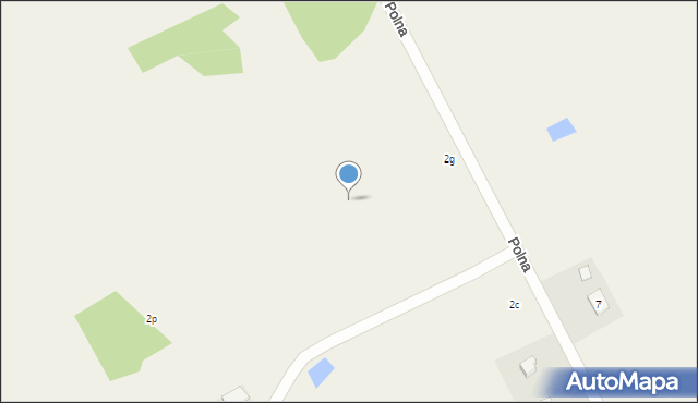 Mierzeszyn, Polna, 2j, mapa Mierzeszyn