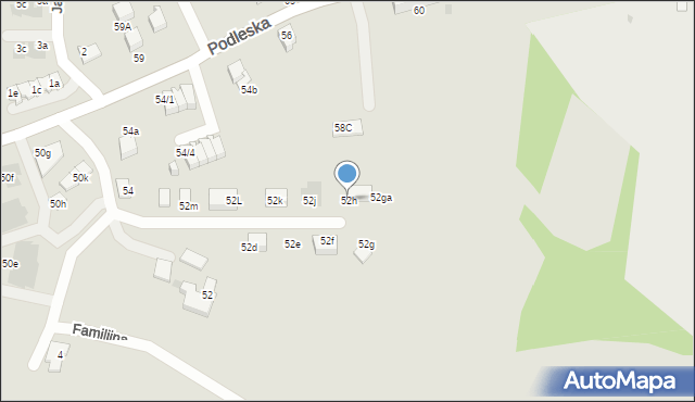 Mikołów, Podleska, 52h, mapa Mikołów