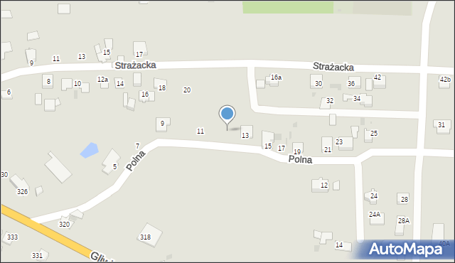 Mikołów, Polna, 11a, mapa Mikołów