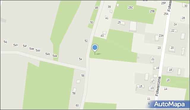 Miłość, Poprzeczna, 51, mapa Miłość