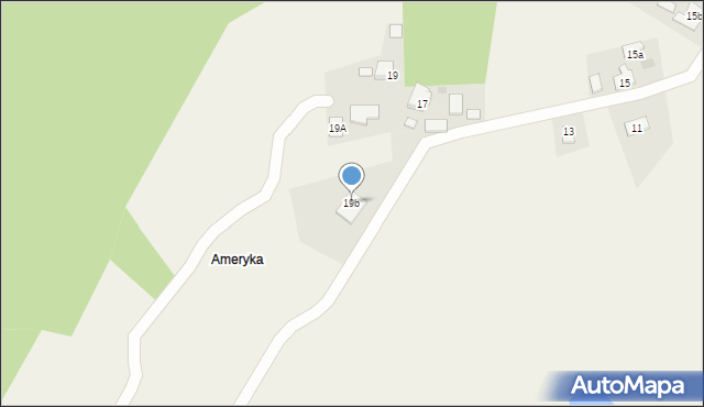 Mirachowo, Podgórna, 19b, mapa Mirachowo