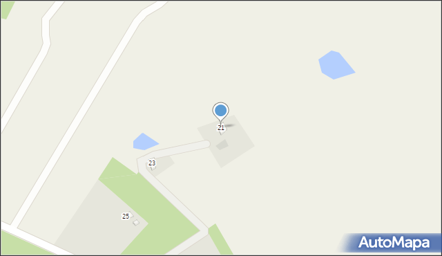 Mirachowo, Podgórna, 21, mapa Mirachowo