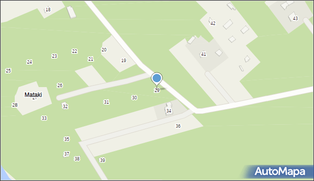 Mistów, Północna, 29, mapa Mistów