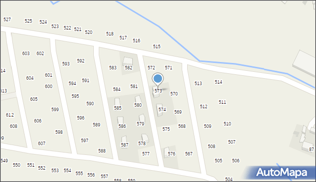 Mników, Pogodna, 250, mapa Mników