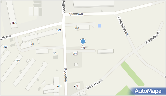 Mników, Pogodna, 75, mapa Mników