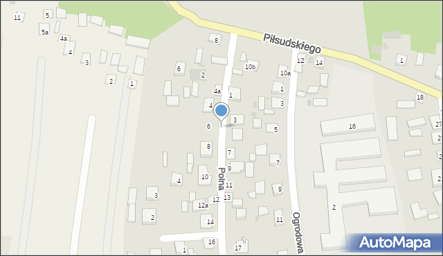 Modliborzyce, Polna, 3a, mapa Modliborzyce