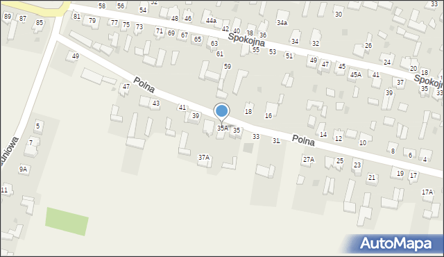 Modliszewice, Polna, 35A, mapa Modliszewice