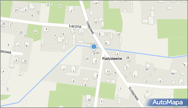 Mostówka, Polna, 2, mapa Mostówka