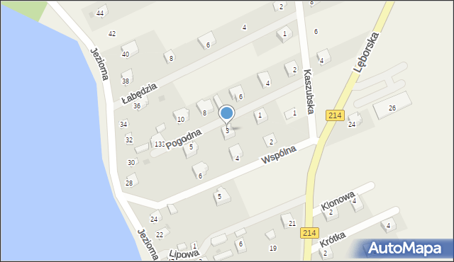 Mściszewice, Pogodna, 3, mapa Mściszewice